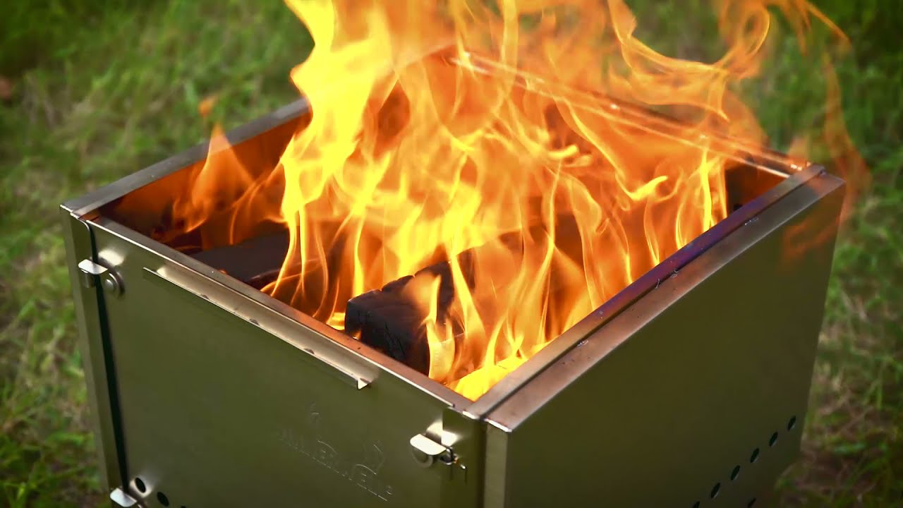 Winnerwell New Product!!! Secondary Combustion Portable Grill Firepit