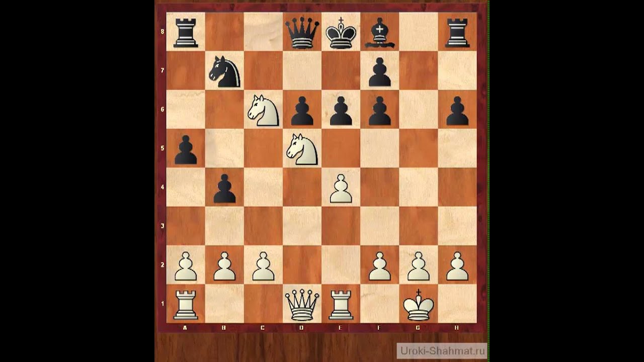 ⁣Уроки шахмат - Король в центре 2