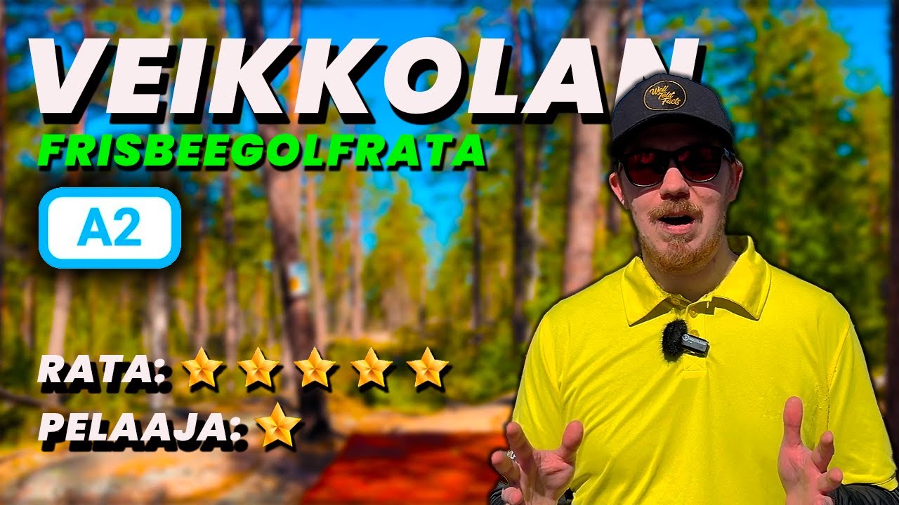 VEIKKOLAN FRISBEEGOLFRATA | KANAVAN HUONOIN KIERROS | FRISBEEGOLFOPAS