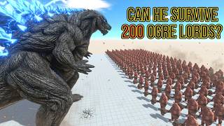 WHICH GODZILLA CAN SURVIVE 200x OGRE LORD ASSAULT? | Ultimate Endurance Gauntlet - ARBS screenshot 4