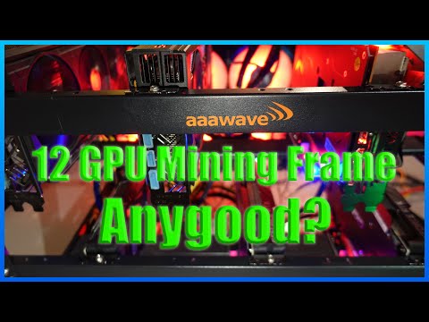 NEW 12 GPU Mining Frame