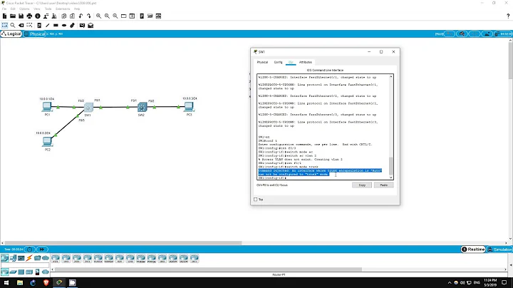 FREE CCNA Lab 006: VLAN Configuration: Trunk Encapsulation