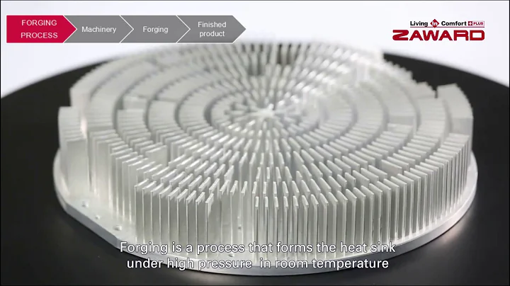 Forging Heat Sink Manufacturing Process | Schmieden Prozess | 冷鍛散熱片製程 - 天天要聞