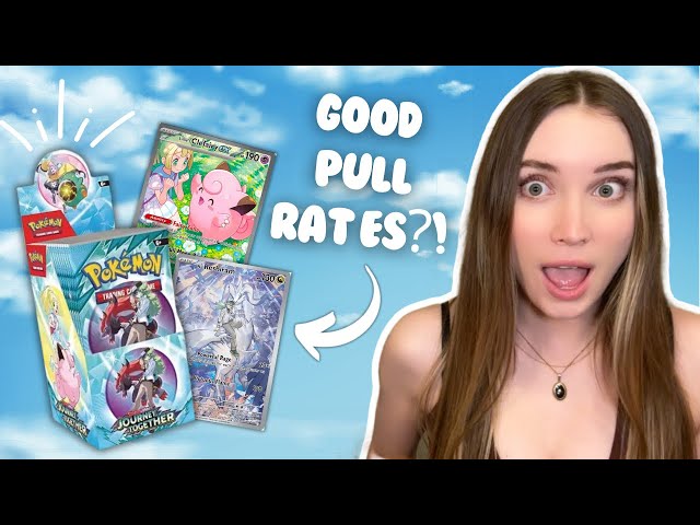 Opening a Journey Together Half Booster Box! Pokemon card opening - YouTube