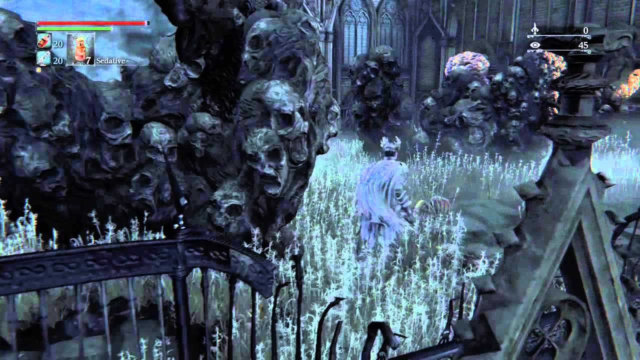 Bloodborne Location Of Blood Rock Nightmare Mensis YouTube
