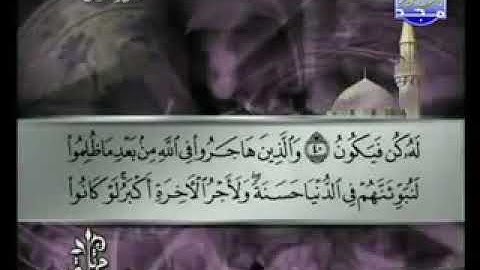016 سورة النحل كاملة الشيخ توفيق الصائغ
