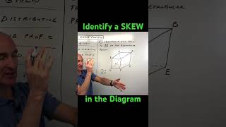 How to Identify a Skew Line in a Diagram