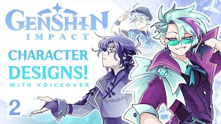 Character Design Chronicles: Genshin Impact 2 | SPEEDPAINT