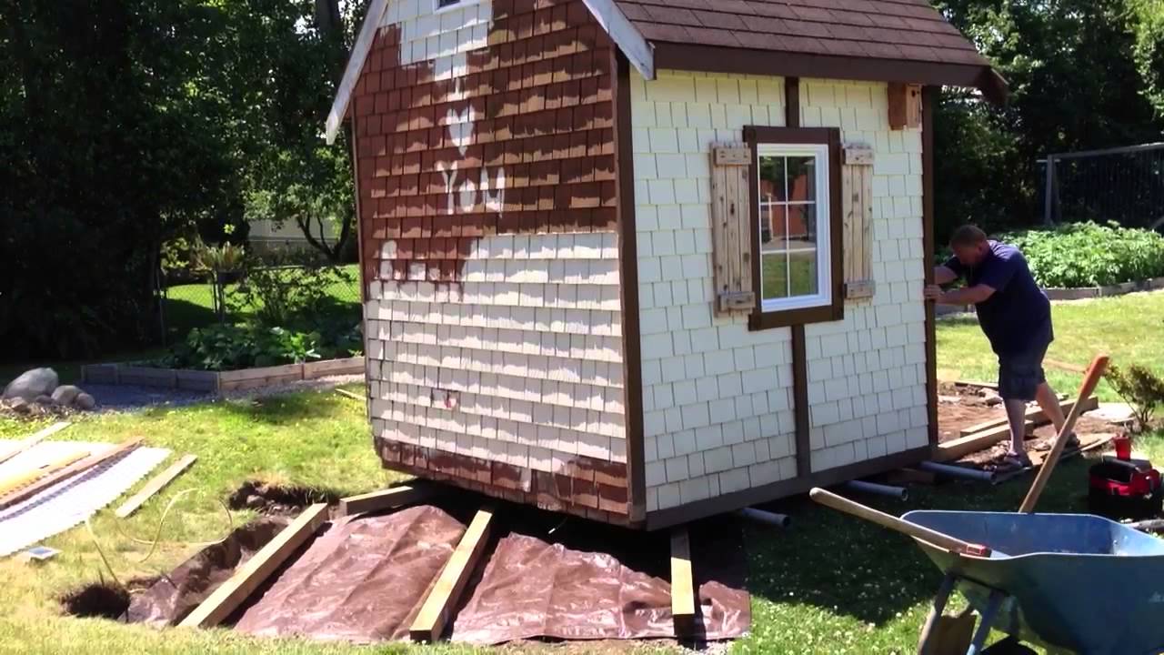 How To Move A Playhouse YouTube