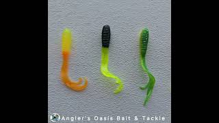 Triple Tip Curly Tail Grubs #anglersoasis #fishing
