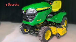 3 secrets INDISPENSABLES à connaitre sur les tracteurs à gazon John Deere