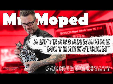 Moped Garage Werkstatt Kreidler Florett Motor Annahme | Mr. Moped
