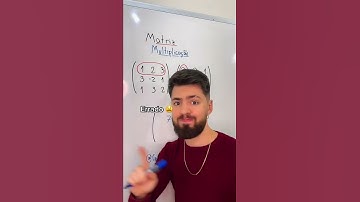Multiplicação de Matriz 🥰 #shorts