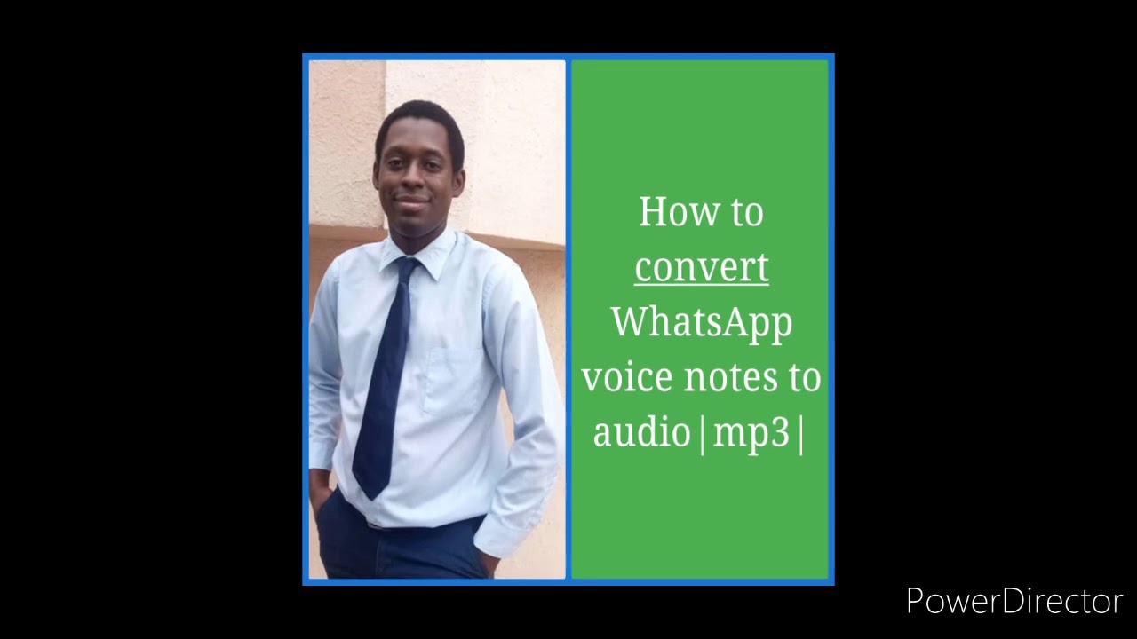 How to easily convert WhatsApp voice notes to audio|MP3|OPUS to Mp3 ...