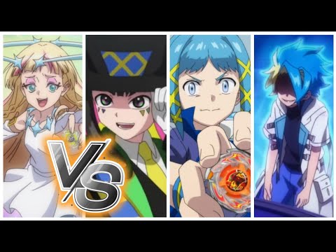 HALO AURA! Heavensring Vs Knightfortress, Ragnarage, Dranstrike! Beyblade X Battle ベイブレード