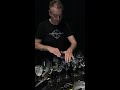 PERCOSSA plays BACH on wine glasses  | SOUND ON 🔊 &amp; Watch the end