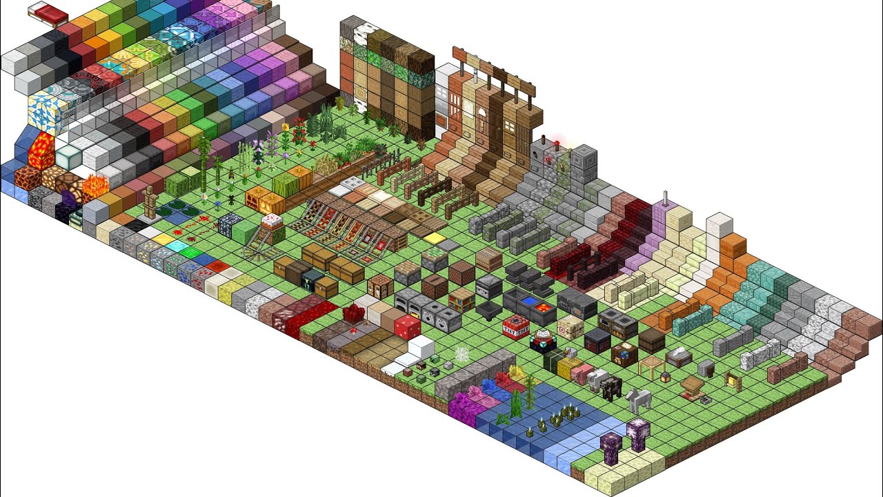 All The Blocks In Minecraft YouTube All The Blocks In Minecraft YouTube