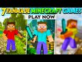 7 *SECRET* SHOCKING 😱 FANMADE Minecraft Games You've Never Heard of Part 1 | Hindi