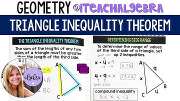 Geometry - The Triangle Inequality