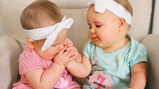 Twin Babies Funniest Fails Videos || Big Daddy by BIG DADDY 1,045 views 1 year ago 1 minute, 51 seconds