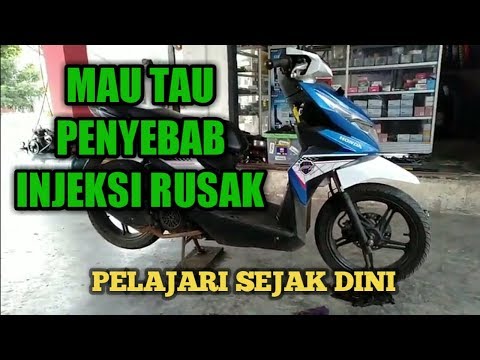 Busi bagus buat motor matic. 