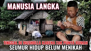 LIVING ALONE IN A SMALL, SIMPLE PRAYER HOUSE. NO PARENTS, NO WIFE, NO CHILDREN.