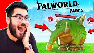 I Captured GIANT BOSSES!!! | PALWORLD Part 5 | Hitesh KS