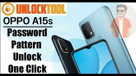 OPPO A15s  Pattern Password Unlock one click by Unlock Tool