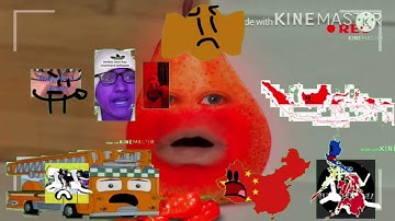 Add a character getting scared by pear add round 2