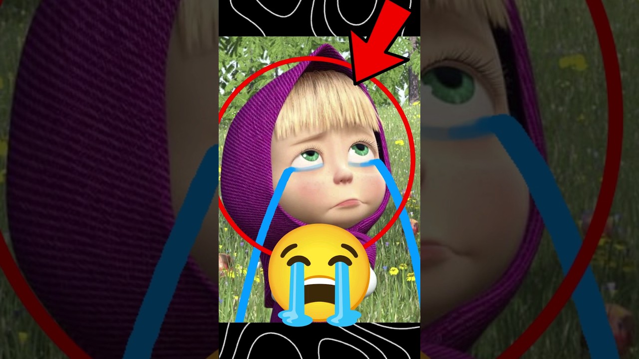 EL CAPÍTULO MÁS TRISTE DE MASHA Y EL OSO 😭 #mashayeloso #josativi #youtube #shorts #miedo