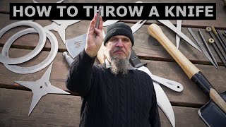 How To Throw a Knife - Basic Throwing Techniques Explained by Master Jakub | Episode 8