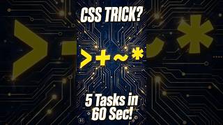 CSS All Selectors Explained - Universal, ID, Class, Child, Sibling | 5 Practical Tasks