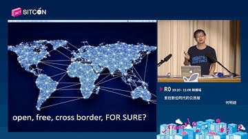 [SITCON 2017] R0 3 重拾數位時代的公民權