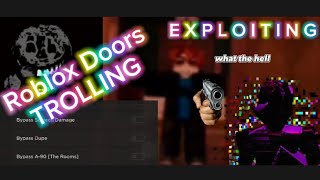 TROLLING in Roblox DOORS with HACKS (Epi 1)