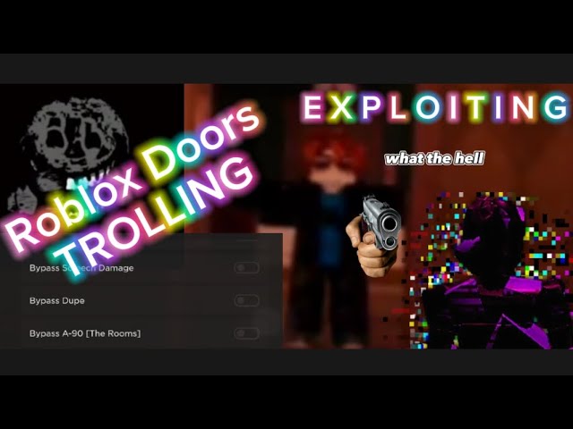 TROLLING in Roblox DOORS with HACKS (Epi 1) 