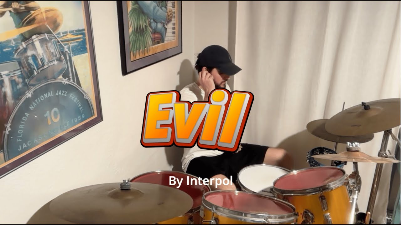 Evil - Interpol (Drum Cover)