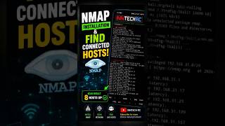 Nmap Installation in Kali NetHunter Rootless + Find Live Hosts 🔥 #shorts