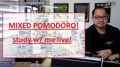 study with me live MIXED POMODORO SUNDAY. studying for USMLE Step 1 COMLEX Level 1