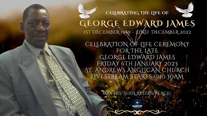 Celebrating the life of George Edward James