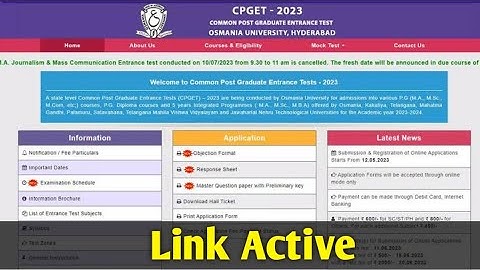 TS CPGET First Phase Allotment 2023 | How To Check TS CPGET First Phase Allotment 2023