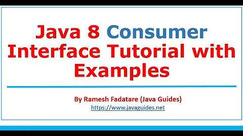 Java 8 Consumer Interface Tutorial with Examples | Lambda Expression