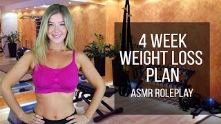 [ASMR] Personal Trainer 4 Week Weight Loss Plan screenshot 5