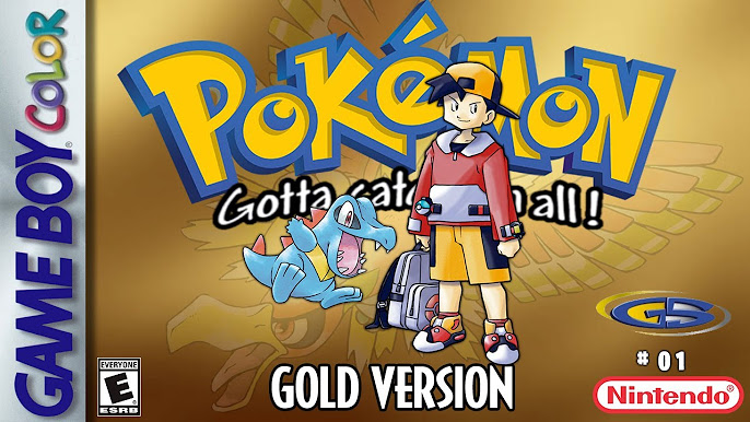 Pokemon Gold Version (Nintendo Game Boy Color, 2000) for sale online