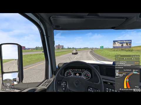 American Truck Simulator - Yankton to Watertown - South Dakota Gameplay (PC UHD) [4K60FPS]