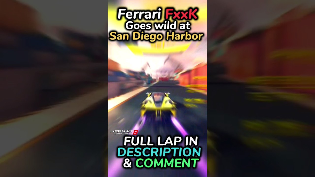 Ferrari FxxK Got Furious at SDH | Asphalt 8 Events