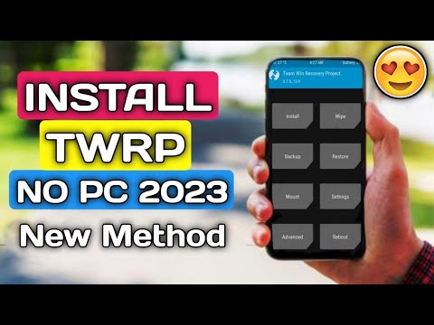 Install TWRP Recovery On Any Android Phone in 2023 | Without PC | How To Install TWRP Recovery