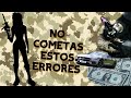 😧``5 ERRORES`` que cometemos ANTES de entrar al EJERCITO !!🙇‍♂️