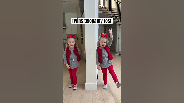 Wow! Twins telepathy is a real thing! 😱😱😱