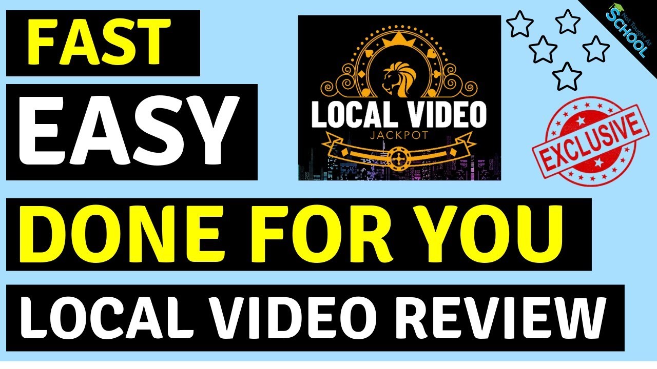 Local Video Jackpot Review & Insane Software Bonuses how to make $100 a day online from google