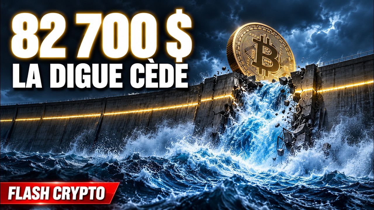 🚨 CRISE sur le BITCOIN : la digue vient de céder 😱 Fibonacci a tout prévu dans cette situation 💡